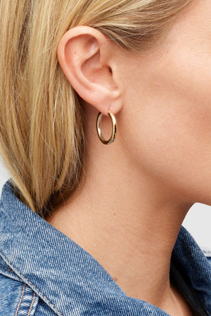 Купить Купить Серьги Classic Hoops M Printing Printing